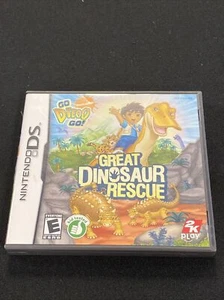 Go, Diego, Go Great Dinosaur Rescue (Nintendo DS, 2008) W Manual - Picture 1 of 5