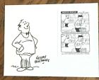 HENRY BOLTINOFF Original Sketch Signed with HOCUS-FOCUS Cartoon Strip