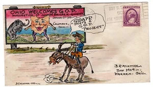 #684 on Columbus OH John Bricker Inaugurated Governor OH McIntyre H/P ACE Artist - Picture 1 of 1