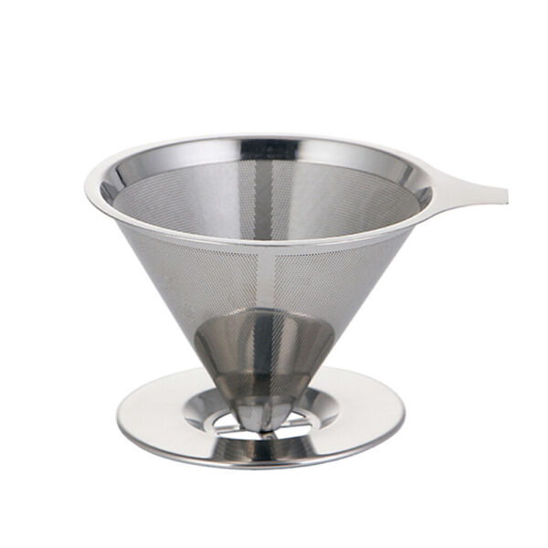 Adjustable Stainless Steel Pour Over Coffee Maker Stand with Drip Cone Filter Photo Related