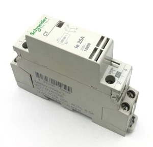 Schneider Electric CT 15959 2-Pole Contactor 25Amp Coil: 230/240v DIN Rail 2P - Picture 1 of 7