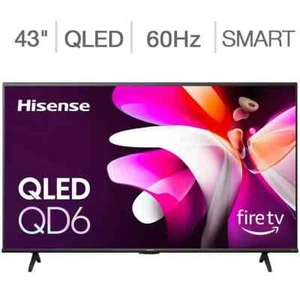 Hisense 43 Class - QD6 Series - 4K UHD QLED LCD TV - Picture 1 of 8