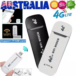 4G LTE Wireless Router Modem Unlocked USB Dongle Mobile Broadband WIFi SIM Card - Picture 1 of 8