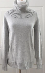 NEW Nautica Women's Soft Knitted Turtle Neck Sweater Light Heather Grey Variety - Bild 1 von 1