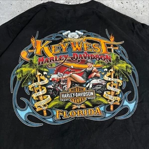 Harley Davidson Key West Peterson's Black Size L - Picture 1 of 8