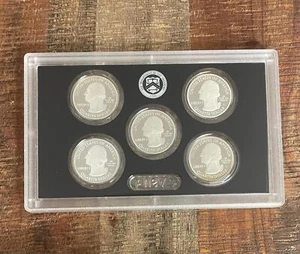 2015 US Mint America the Beautiful Quarters Silver Proof Set in OGP ~ No Box No  - Picture 1 of 4