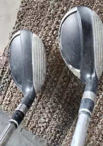 YOUR CHOICE LH NIKE SLINGSHOT HYBRIDS 16 DEG 2 & 21 DEG 3 W TT STEEL SHAFTS - Picture 1 of 4