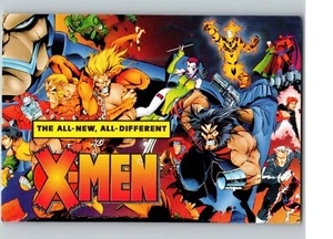 Tarjeta promocional 1995 Marvel Comics X-Men totalmente nueva, todas diferentes 3,25" x 2,5" - Imagen 1 de 2