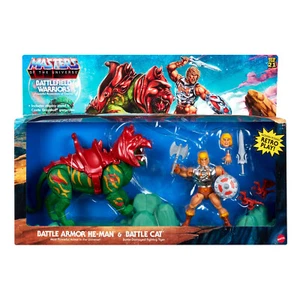 Masters Of The Universe Origins Battlefield Warriors He-Man & Battle Cat MOTU  - Bild 1 von 12
