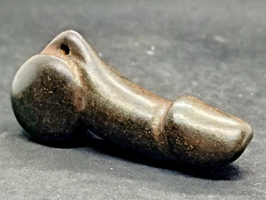 Jade Meteorito Viejo Cultura Hongshan Escultura Pene Fertilidad - Imagen 1 de 12