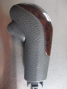 1999 2003 VOLVO S60 S80 CHARCOAL WOOD TRIM AUTOMATIC GEAR SHIFT KNOB VOLVO OEM - Picture 1 of 12