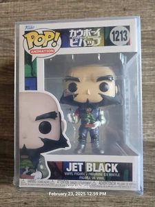 🔥💲 Funko Pop! Cowboy Bebop Jet Black #1213 W/ Protector 🔥💲 - Foto 1 di 5