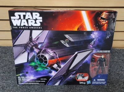 2015 Hasbro Star Wars The Force Awakens First Order Special Forces Tie Fighter - Imagem 1 de 4