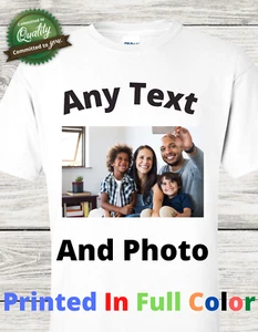 Photo Shirt, Custom Shirt With Photo, Personalized Shirt, Custom T-Shirt Graphic - Bild 1 von 6