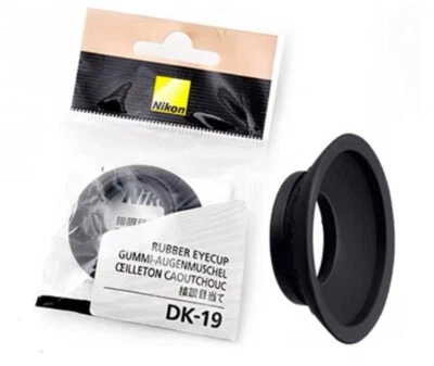 Ocular de goma Nikon OEM DK-19 DK19 para D850 D810A D700 D500 D6 D5 D4 Df F6 Foto 1 de 2