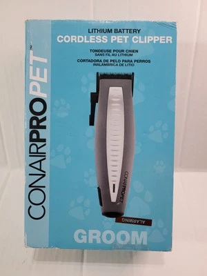 Cortapelos inalámbrico CONAIR PRO PET, gris NUEVO Foto 1 de 4