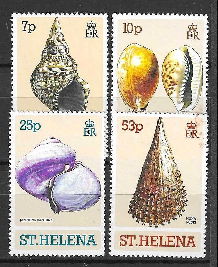 St Helena 1981 Fauna Wildlife Marinelife Fisch Fish Shells compl set MNH - Image 1 of 1