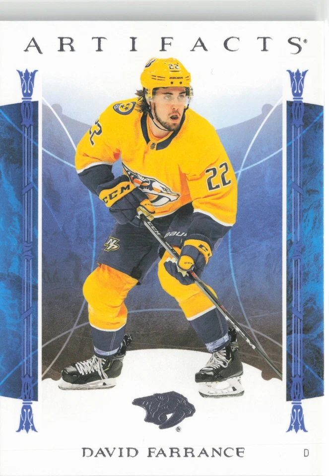 2022-23 Upper Deck Artifacts #24 David Farrance - Image 1 of 2