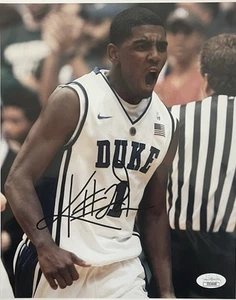 Kyrie Irving Signed 8x10 Photo JSA COA Duke Blue Devils - Picture 1 of 4