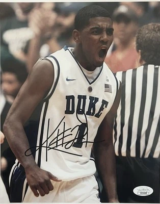Kyrie Irving Signed 8x10 Photo JSA COA Duke Blue Devils - Image 1 of 4