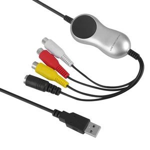 1pc USB 2.0 Videoaufnahmeadapter VHS VCR TV zum DVD -Konverter für - Afbeelding 1 van 12