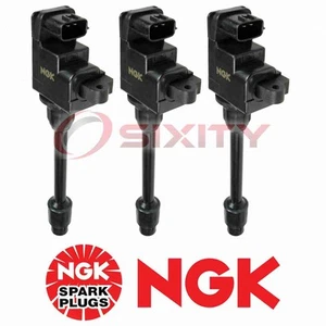 For Nissan Maxima NGK 3 pc Ignition Coils 3.0L V6 1995-1999 79 - Picture 1 of 4