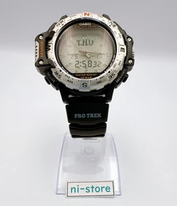 Casio PRT-50 Protrek Pro Trek Analizador Digital Reloj Cuarzo De Colección - Rango B+ - Imagen 1 de 22
