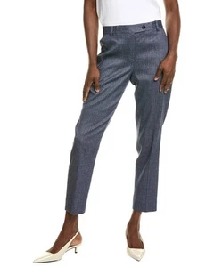 Brooks Brothers Denim Linen-Blend Pant Women's - Picture 1 of 8