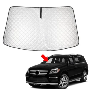 Faltbarer Sonnenschutz die Windschutzscheibe für Mercedes Benz GL-Klasse 13–19 - Picture 1 of 18