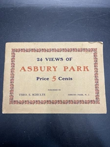 Vintage 24 Views Of Asbury Park NJ New Jersey Souvenior Booklet - Picture 1 of 6