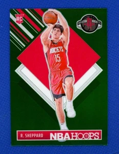 2024-25 NBA Hoops REED SHEPPARD  TRIBUTE RC Green Chrome PRIZM SP # 291 - Picture 1 of 2