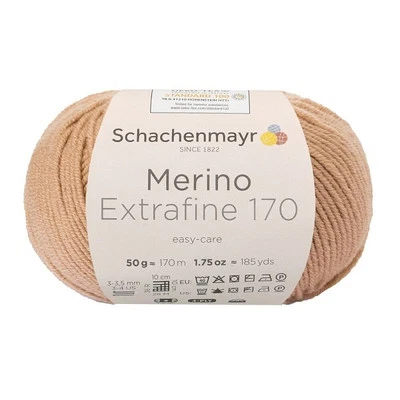 SCHACHENMAYR WOLLE MERINO EXTRAFINE 170 KAMEL 50 g  HANDSTRICKGARN 100g/12,98€ - Bild 1 von 2