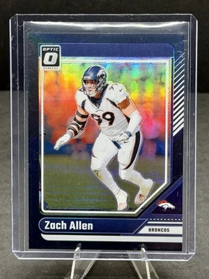 2024 Donruss Optic Zach Allen #61 Black Prizm 1/1 Broncos *One Of One* 🔥 - Image 1 of 2