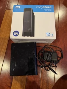 USED Western Digital WD Easystore 12TB External USB Hard Drive - Picture 1 of 2