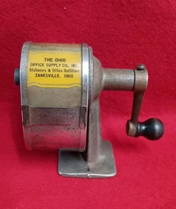 Antiguo sacapuntas automático original Chicago vintage años 20 - Imagen 1 de 18