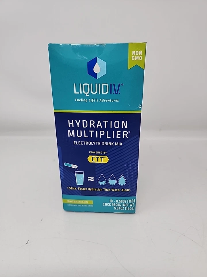 Hydration Multiplier Watermelon  5.65 Oz By Liquid I.V  Exp 11/25 Foto 1 de 4