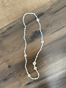 Vintage Hawaiian Shells Long Necklace Lei Unisex Hawaii 18" Long - Picture 1 of 3