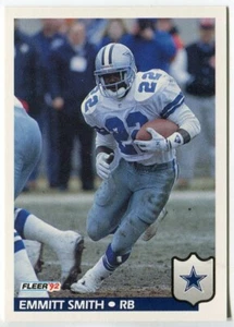 Fleer #89 1992 Emmitt Smith Dallas Cowboys - Imagen 1 de 2