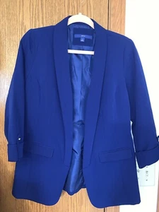 Womens Royal Blue Blazer Small - Picture 1 of 2