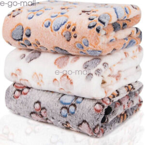 1/2pc Soft Cute Animal Pet Blanket Flannel Throw for Dog Puppy Cat Puppy S/Large
