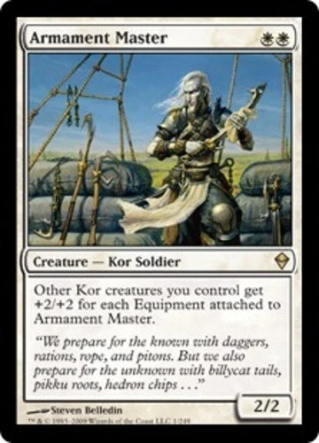 Armament Master - Foil ~ Near Mint Zendikar MTG Magic UltimateMTG White Card - Image 1 of 1