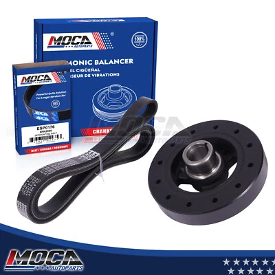 Correa serpentina equilibradora armónica para Chevrolet C1500 C2500 GMC K1500 K2500 5,0 L Foto 1 de 4