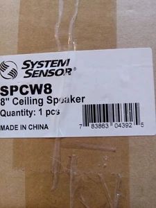 System Sensor SPCW8 Deckenlautsprecher weiß (NEU) - Bild 1 von 3