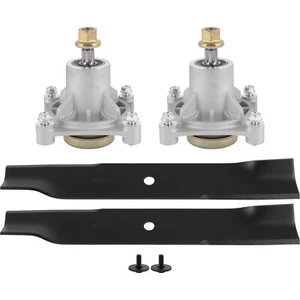 Mower Blade Spindle Rebuild Kit 52" Zero-Turn Fits Hustler Raptor 604214 783753 - Picture 1 of 12