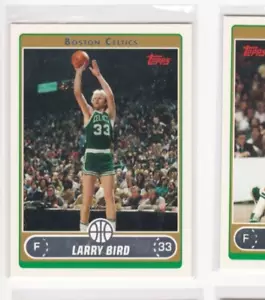 TARJETA LARRY BIRD 06-7 TOPPS-LARRY BIRD SP VARIACIONES DE IMAGEN - ¡OBTÉN LA LEYENDA AHORA! - Imagen 1 de 23
