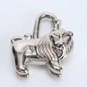 Hermes Cadena African Lion Lock Limited Edition Charm Padlock Key Ring Rare 1997 - Picture 1 of 5