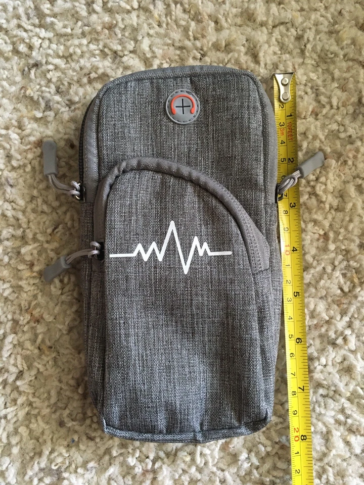 Smart Cell Phone Arm Band Gym Running Sports Pouch Bag NEW 8x4 inch - Image 1 of 4
