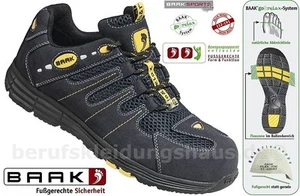 BAAK 71462  Rick2 S1P Sicherheitsschuhe Halbschuhe Arbeitsschuhe 36-50 Vegan - Bild 1 von 1
