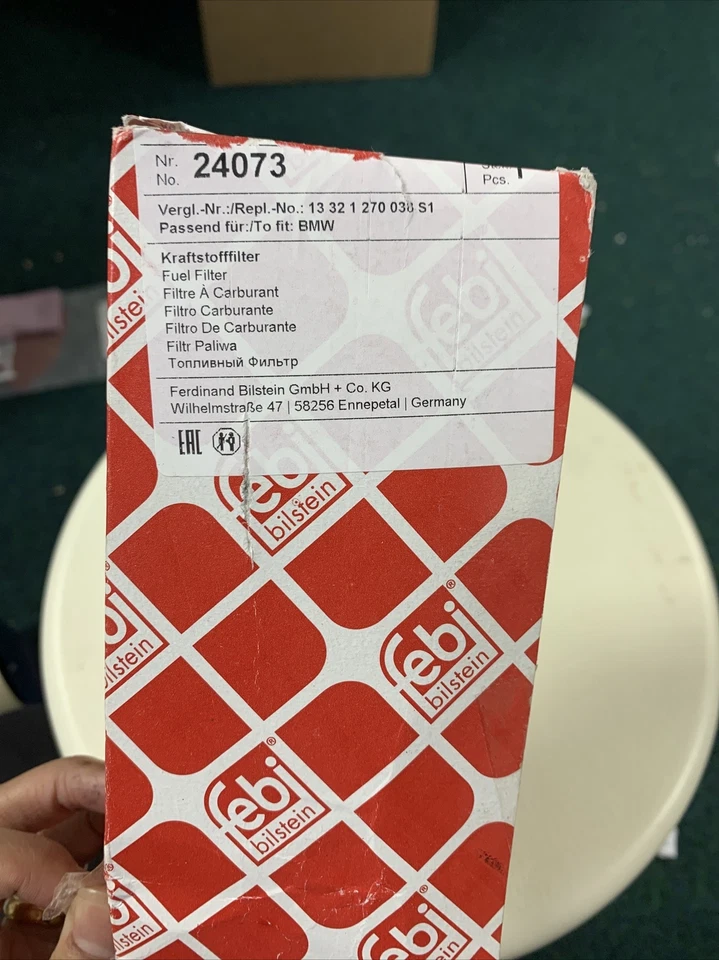 Топливный фильтр Febi Bilstein 24073 подходит для Mercedes-Benz B-класса B 150 B 160 B 170 - Изображение 1 из 4