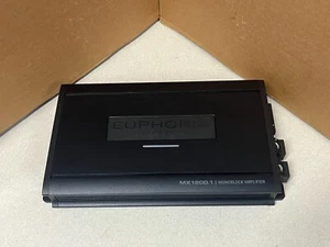 DB Drive Euphoria MX1200.1  Monoblock Amplifier Very Good condition - Picture 1 of 8
